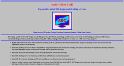 Desktop Screenshot of andysbestcad.com
