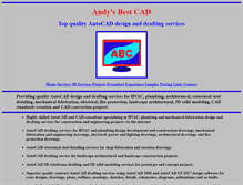 Tablet Screenshot of andysbestcad.com